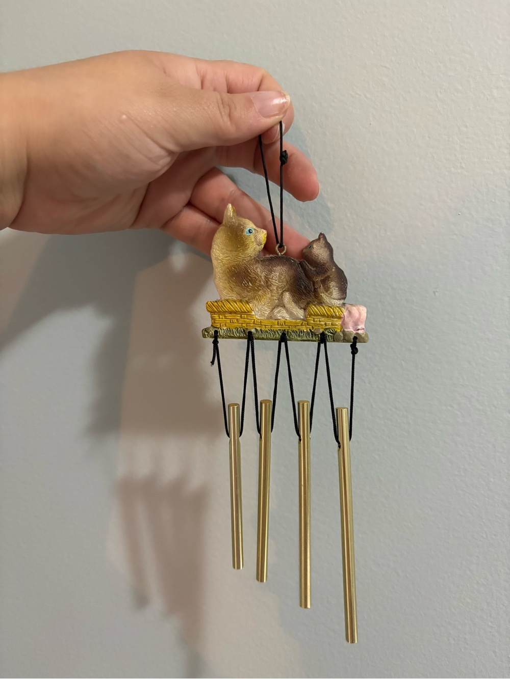 Small Decorative Cat Wind Chime